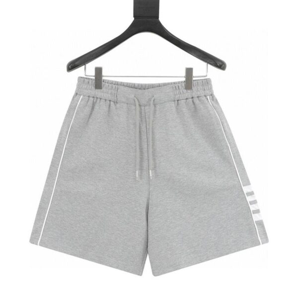 designer,replica,clothing,fake,1:1,lv,luxury,high quality Thom Browne side four-bar yarn-dyed shorts (537D)