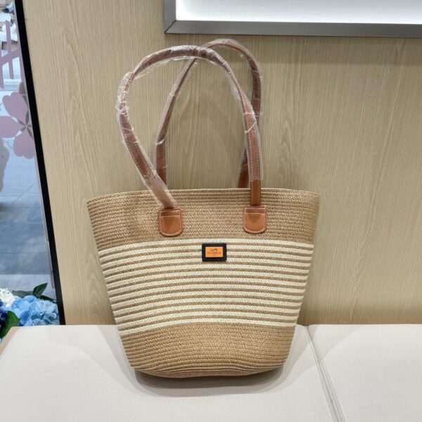 designer,replica,clothing,fake,1:1,lv,luxury,high quality Hermes new handmade straw women’s bag