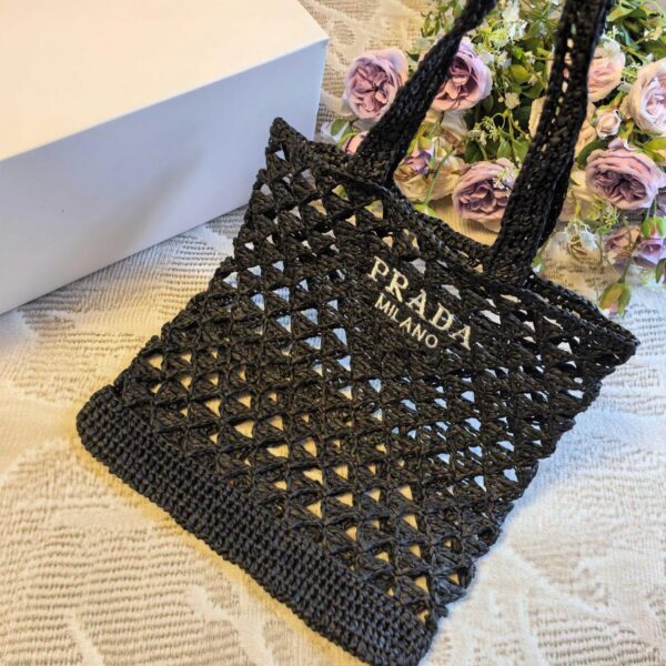 designer,replica,clothing,fake,1:1,lv,luxury,high quality Prada woven tote bag