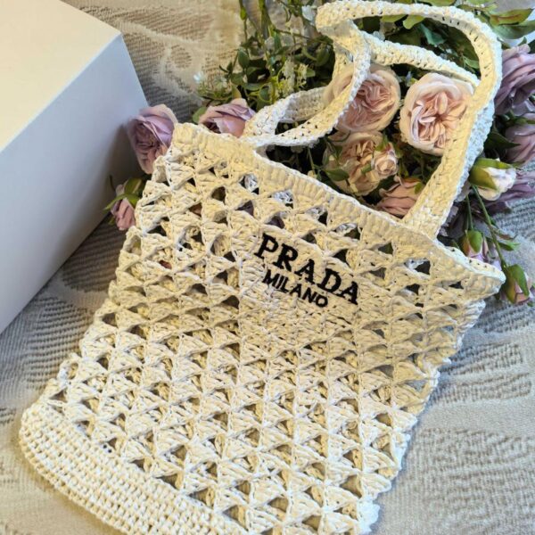 designer,replica,clothing,fake,1:1,lv,luxury,high quality Prada woven tote bag