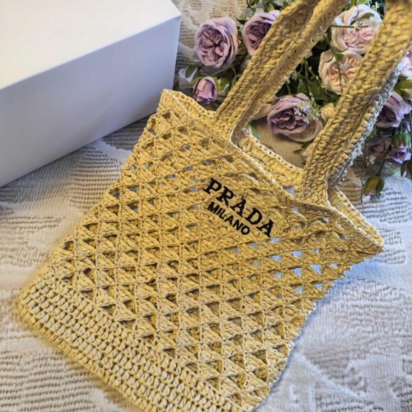 designer,replica,clothing,fake,1:1,lv,luxury,high quality Prada woven tote bag