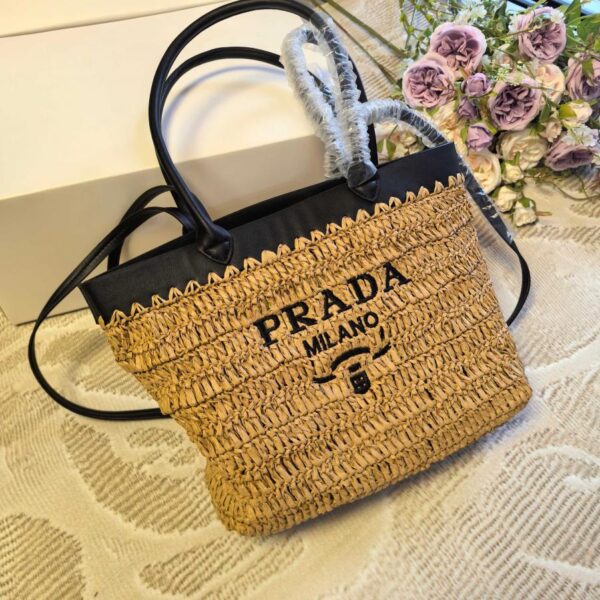designer,replica,clothing,fake,1:1,lv,luxury,high quality Prada new woven shopping bag vegetable basket