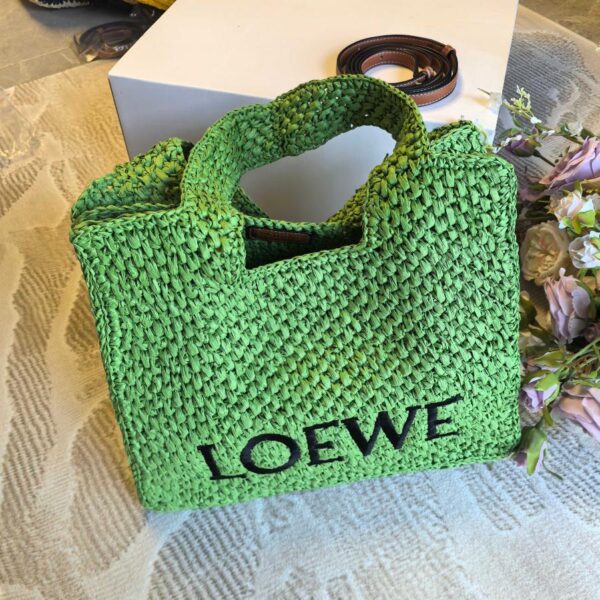 designer,replica,clothing,fake,1:1,lv,luxury,high quality Loewe straw tote bag