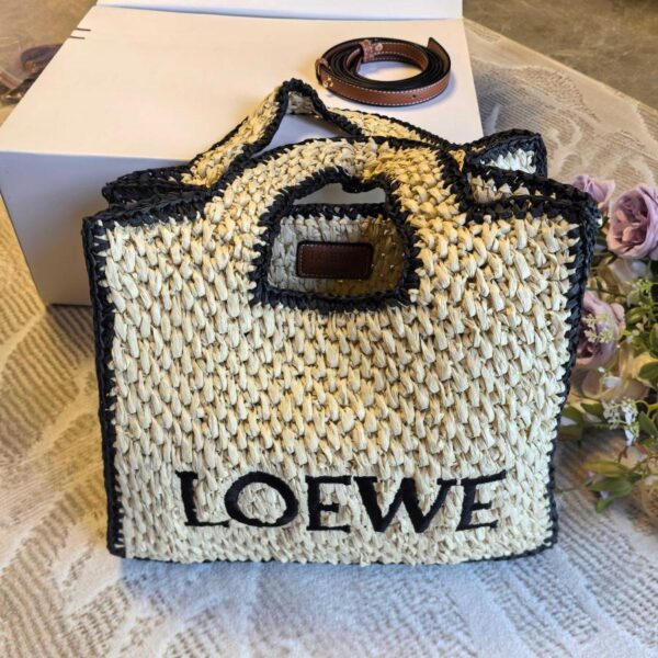 designer,replica,clothing,fake,1:1,lv,luxury,high quality Loewe straw tote bag