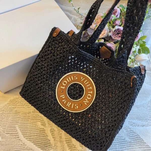 designer,replica,clothing,fake,1:1,lv,luxury,high quality LV woven bucket bag