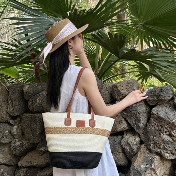 designer,replica,clothing,fake,1:1,lv,luxury,high quality Hermes official website straw bag raffia hand-woven bag