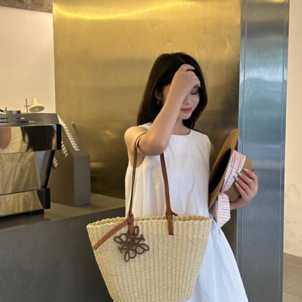 designer,replica,clothing,fake,1:1,lv,luxury,high quality LOEWE straw bag summer style straw bag