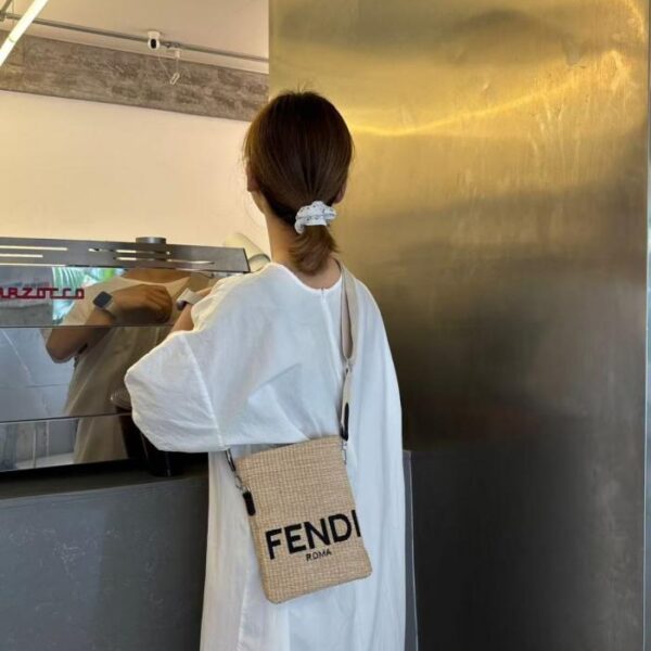 designer,replica,clothing,fake,1:1,lv,luxury,high quality Fendi new raffia straw bag, crossbody bag