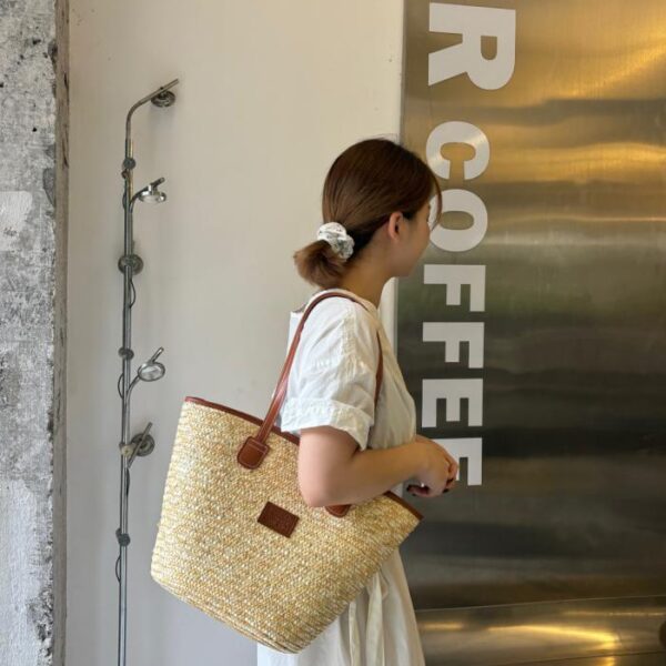 designer,replica,clothing,fake,1:1,lv,luxury,high quality Burberry new straw straw bag