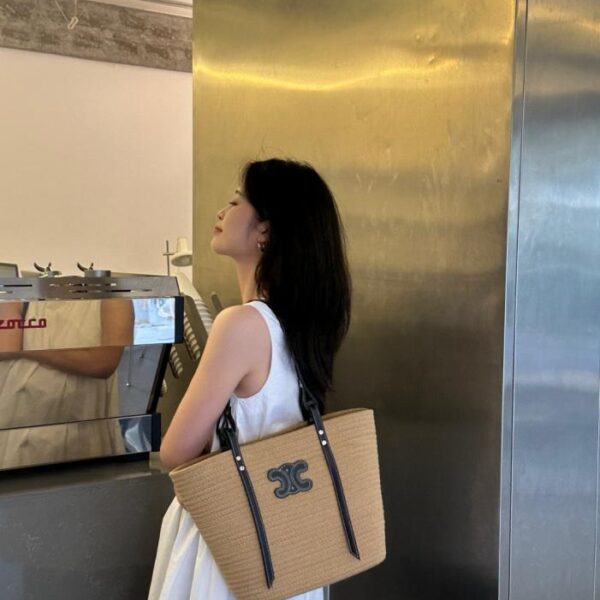 designer,replica,clothing,fake,1:1,lv,luxury,high quality Celine new woven bag, casual shoulder handbag