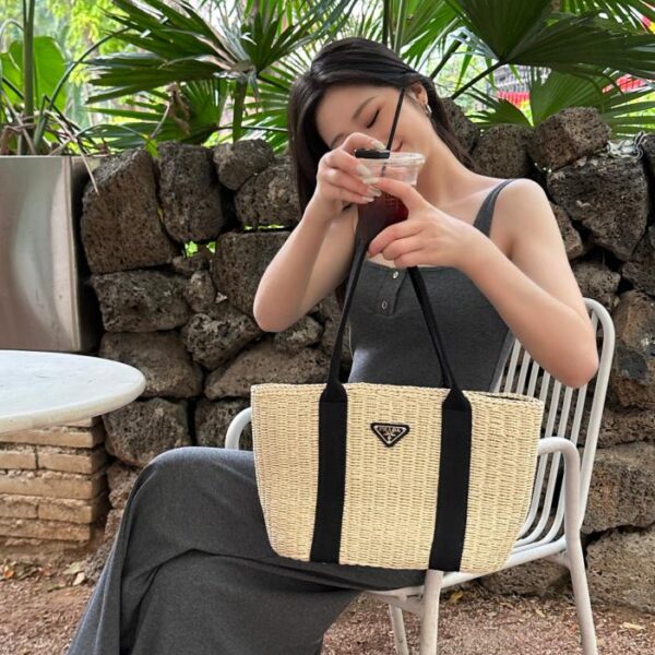 designer,replica,clothing,fake,1:1,lv,luxury,high quality PRADA straw bag