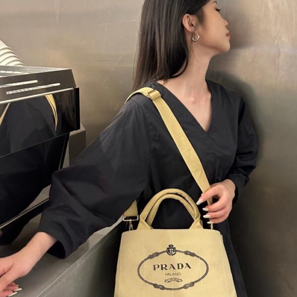 designer,replica,clothing,fake,1:1,lv,luxury,high quality Prada new canvas tote bag