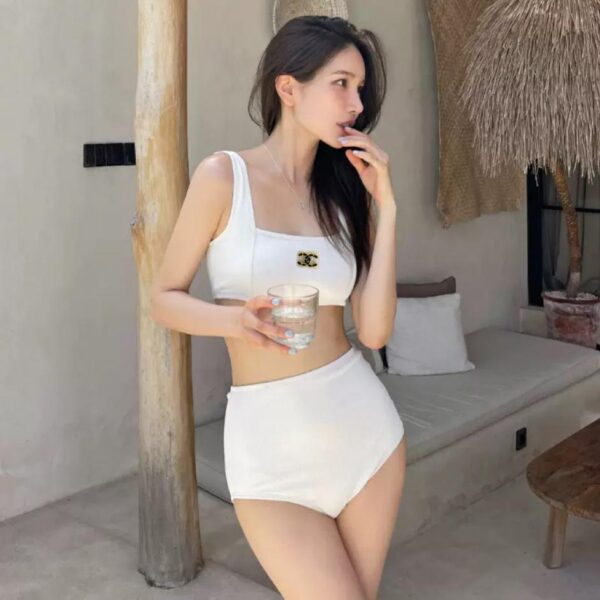 designer,replica,clothing,fake,1:1,lv,luxury,high quality Chanel counter new split swimsuit
