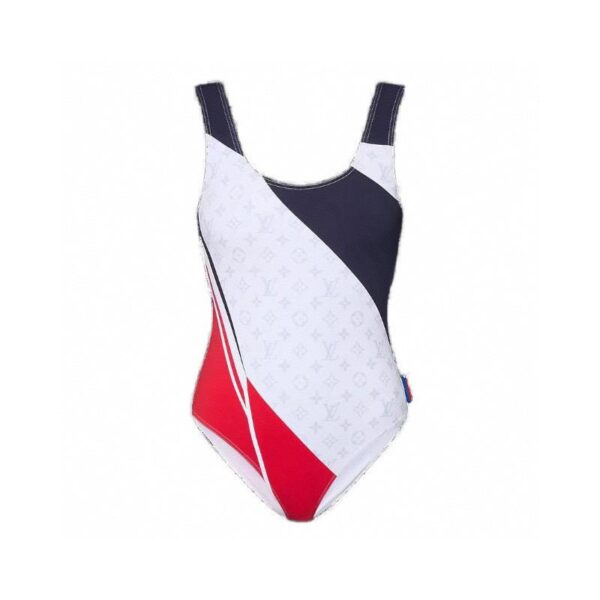 designer,replica,clothing,fake,1:1,lv,luxury,high quality LV counter new one-piece swimsuit