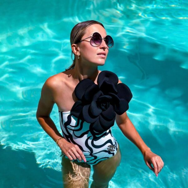 designer,replica,clothing,fake,1:1,lv,luxury,high quality Chanel new one-piece swimsuit