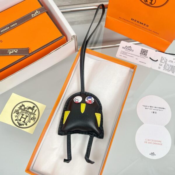 designer,replica,clothing,fake,1:1,lv,luxury,high quality HERMES Hibouton Charm bag pendant