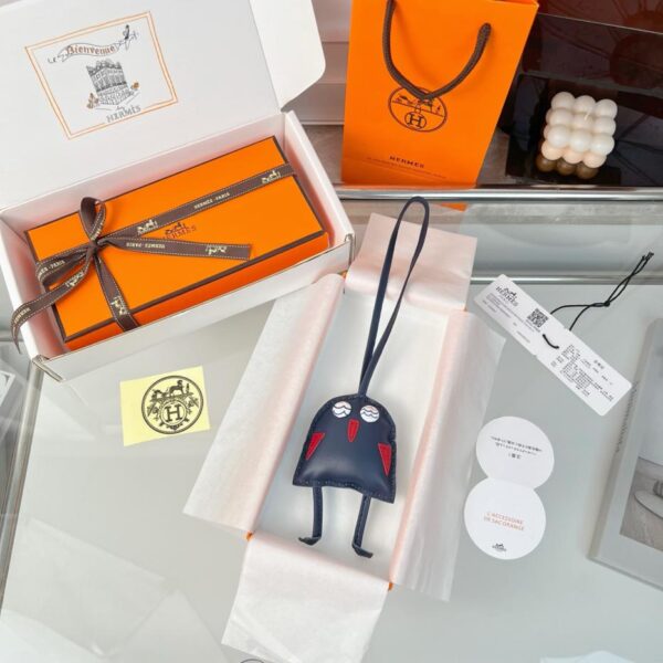 designer,replica,clothing,fake,1:1,lv,luxury,high quality HERMES Hibouton Charm bag pendant
