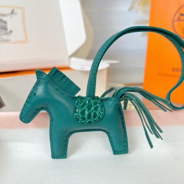 designer,replica,clothing,fake,1:1,lv,luxury,high quality Original high-quality HERMES Rodeo pegase bag pendant keychain made of pure hand-made stitching