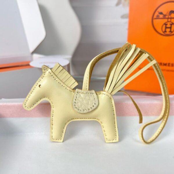 designer,replica,clothing,fake,1:1,lv,luxury,high quality Original high-quality HERMES Rodeo pegase bag pendant keychain made of pure hand-made stitching