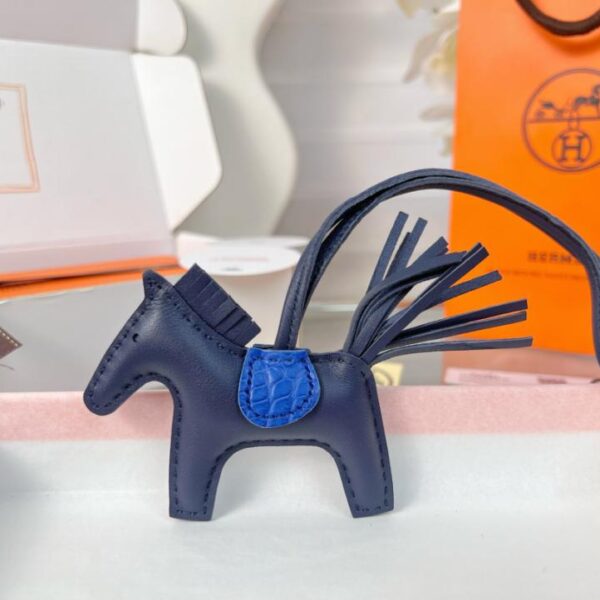 designer,replica,clothing,fake,1:1,lv,luxury,high quality Original high-quality HERMES Rodeo pegase bag pendant keychain made of pure hand-made stitching
