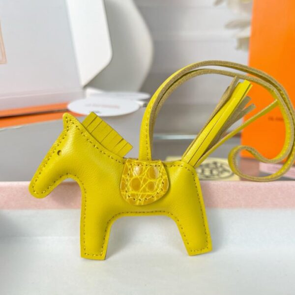 designer,replica,clothing,fake,1:1,lv,luxury,high quality Original high-quality HERMES Rodeo pegase bag pendant keychain made of pure hand-made stitching