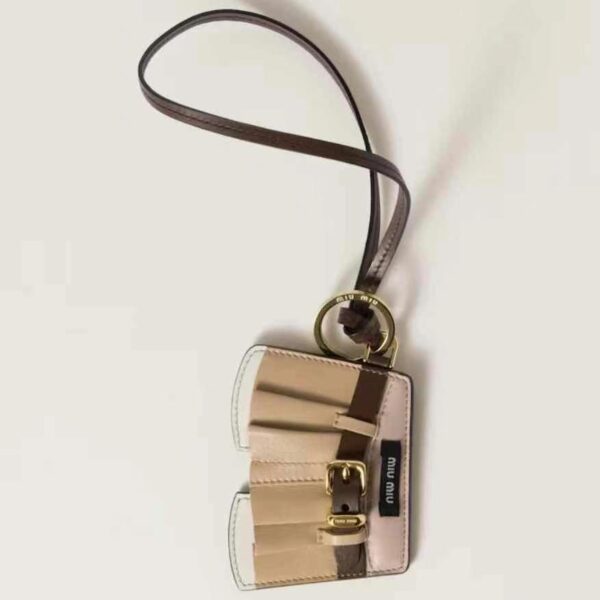 designer,replica,clothing,fake,1:1,lv,luxury,high quality MIUMIU leather skirt lanyard pendant