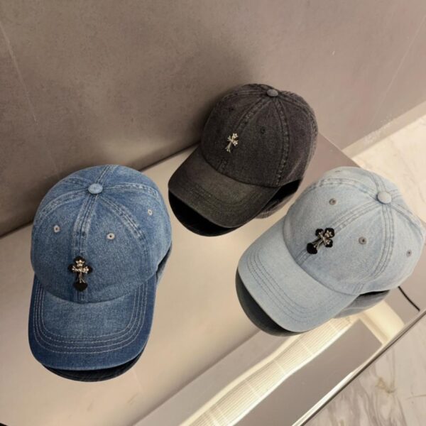 designer,replica,clothing,fake,1:1,lv,luxury,high quality Chrome Hearts early spring Korean fashion retro distressed hole hat baseball cap