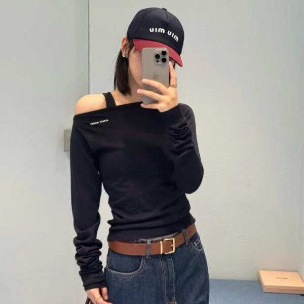 designer,replica,clothing,fake,1:1,lv,luxury,high quality Miu Miu new embroidered baseball cap
