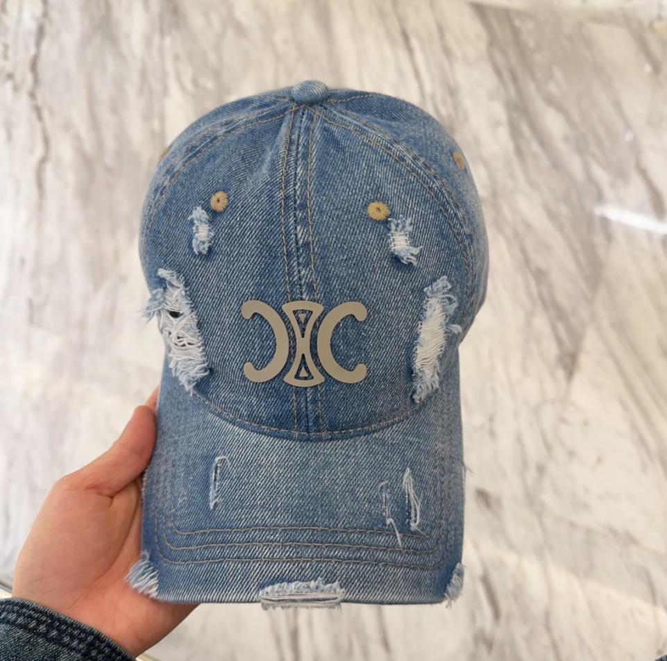 designer,replica,clothing,fake,1:1,lv,luxury,high quality CELINE new denim blue retro baseball cap designer,replica,clothing,fake,1:1,lv,luxury,high quality CELINE new denim blue retro baseball cap