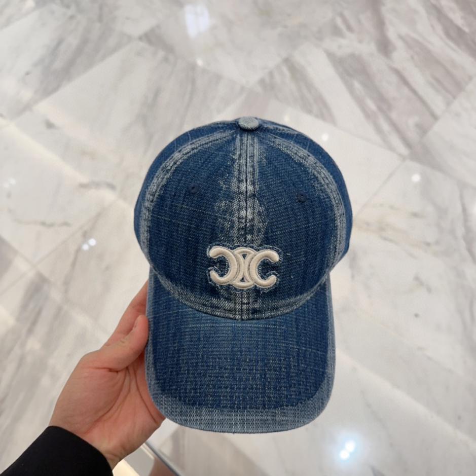 designer,replica,clothing,fake,1:1,lv,luxury,high quality CELINE new denim blue retro baseball cap designer,replica,clothing,fake,1:1,lv,luxury,high quality CELINE new denim blue retro baseball cap