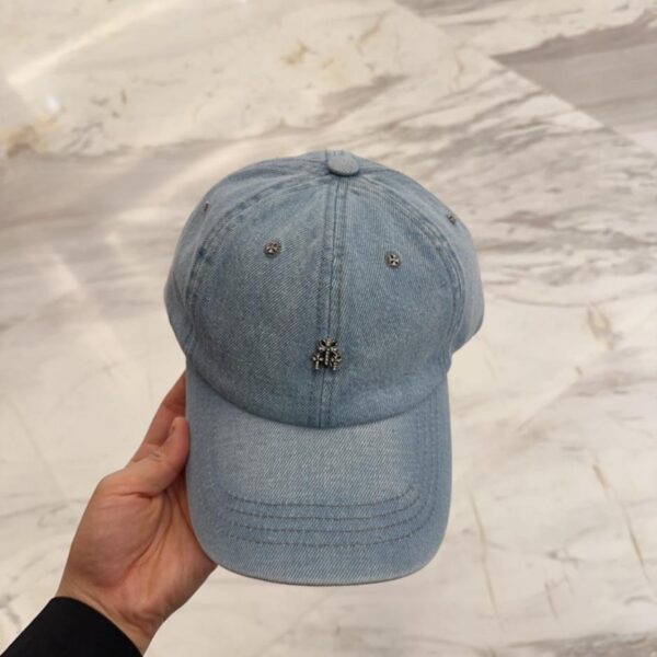 designer,replica,clothing,fake,1:1,lv,luxury,high quality Chrome Hearts early spring Korean fashion retro distressed hole hat baseball cap
