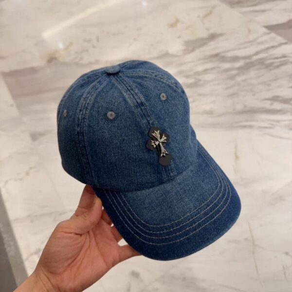 designer,replica,clothing,fake,1:1,lv,luxury,high quality NY early spring denim washed baseball cap