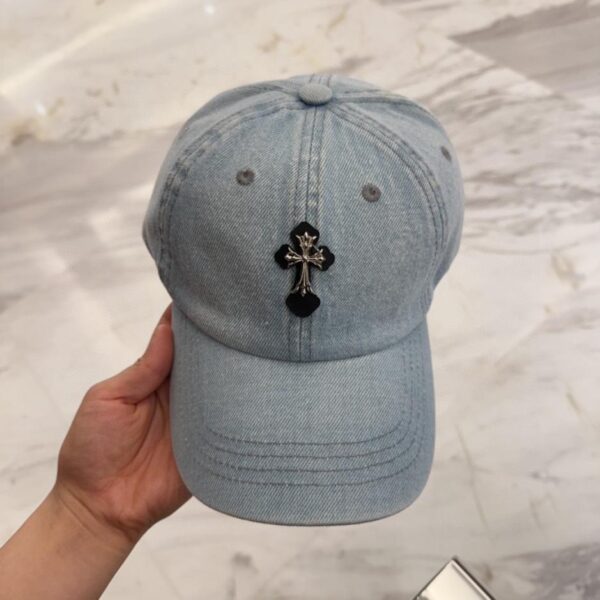 designer,replica,clothing,fake,1:1,lv,luxury,high quality NY early spring denim washed baseball cap