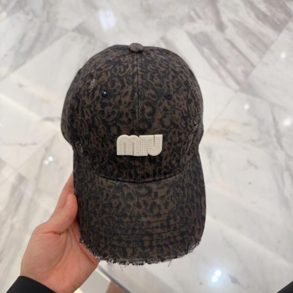designer,replica,clothing,fake,1:1,lv,luxury,high quality Miu Miu embroidered baseball cap