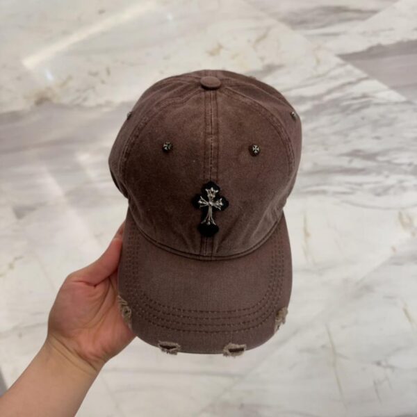designer,replica,clothing,fake,1:1,lv,luxury,high quality Crow Heart Early Spring Denim Washed Baseball Cap