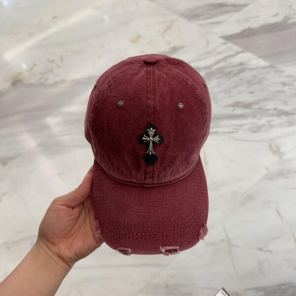 designer,replica,clothing,fake,1:1,lv,luxury,high quality Crow Heart Early Spring Denim Washed Baseball Cap