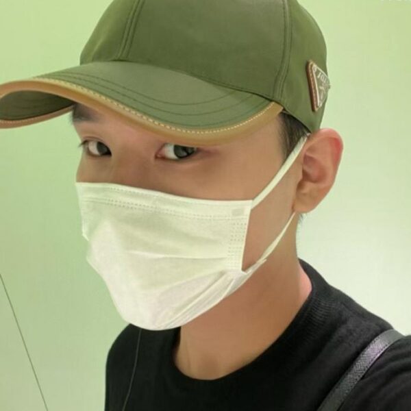 designer,replica,clothing,fake,1:1,lv,luxury,high quality Prada embroidered lettering baseball cap