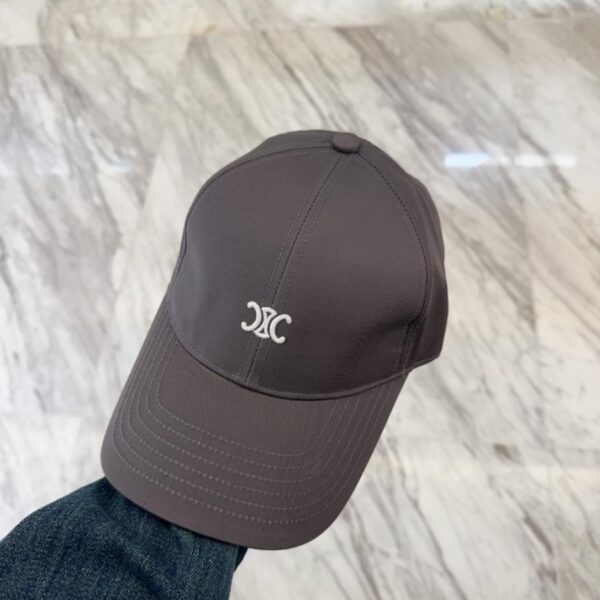 designer,replica,clothing,fake,1:1,lv,luxury,high quality CELINE new Arc de Triomphe embroidered baseball cap