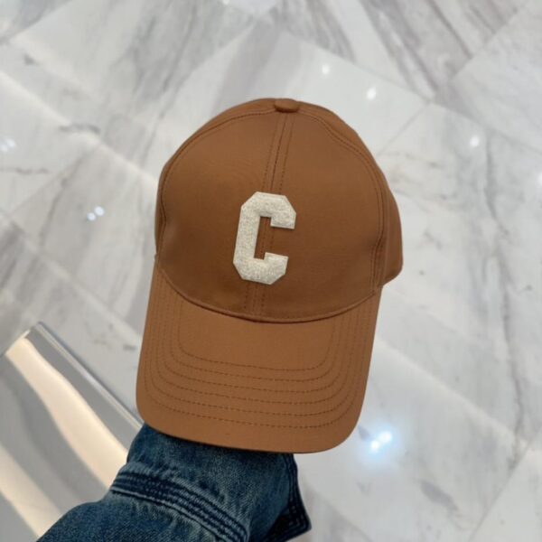 designer,replica,clothing,fake,1:1,lv,luxury,high quality CELINE new Arc de Triomphe embroidered baseball cap