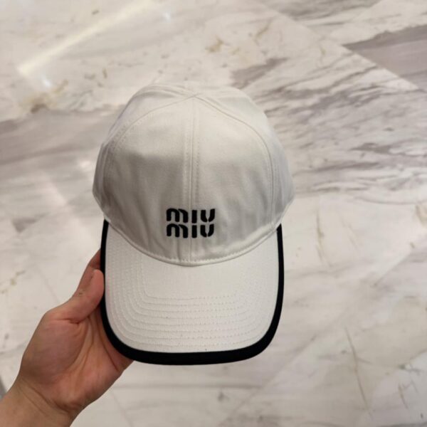 designer,replica,clothing,fake,1:1,lv,luxury,high quality Miu Miu new embroidered baseball cap