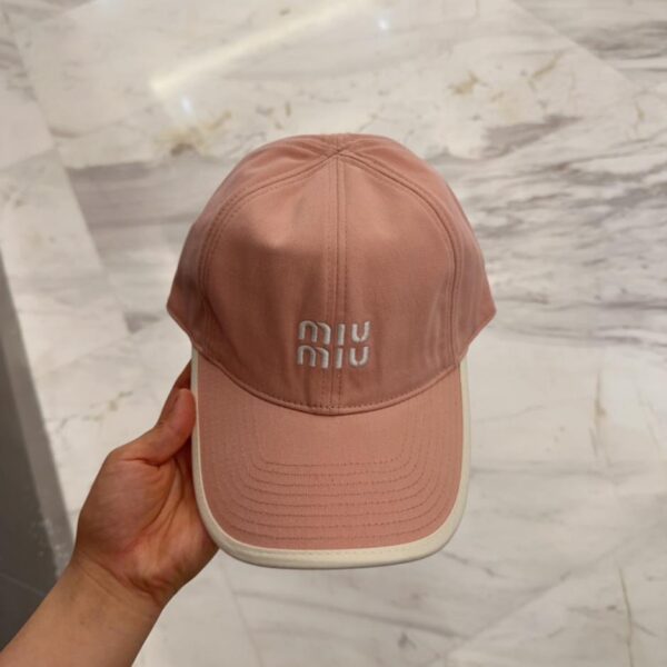 designer,replica,clothing,fake,1:1,lv,luxury,high quality Miu Miu new embroidered baseball cap