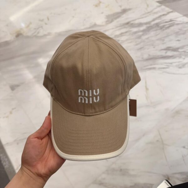 designer,replica,clothing,fake,1:1,lv,luxury,high quality Miu Miu new embroidered baseball cap