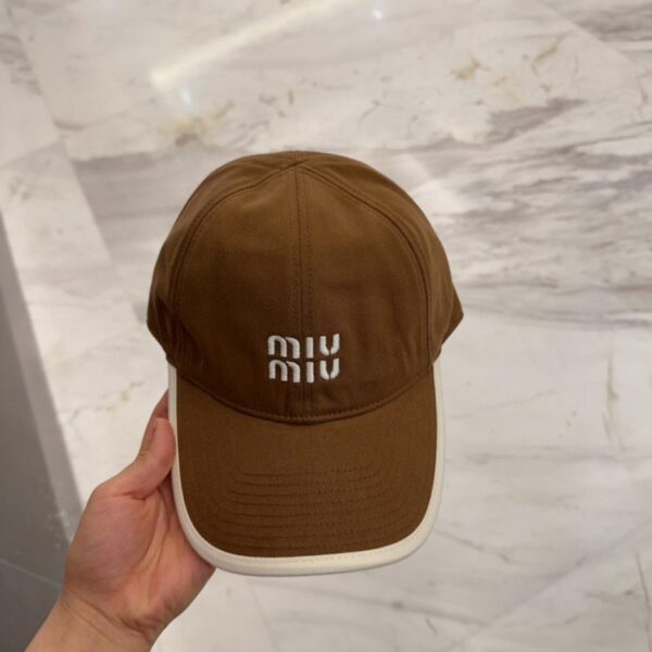 designer,replica,clothing,fake,1:1,lv,luxury,high quality Miu Miu new embroidered baseball cap