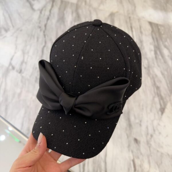 designer,replica,clothing,fake,1:1,lv,luxury,high quality CHANEL spring and summer new full diamond baseball cap