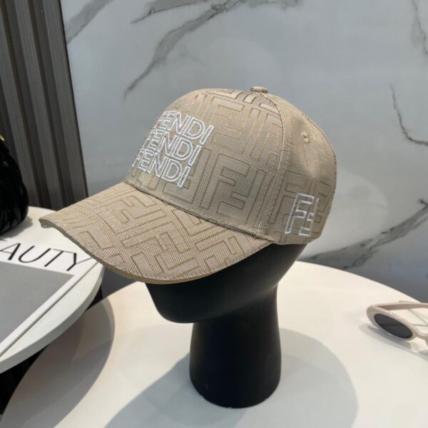 designer,replica,clothing,fake,1:1,lv,luxury,high quality FENDI presbyopia series baseball cap, classic FF second-hand item