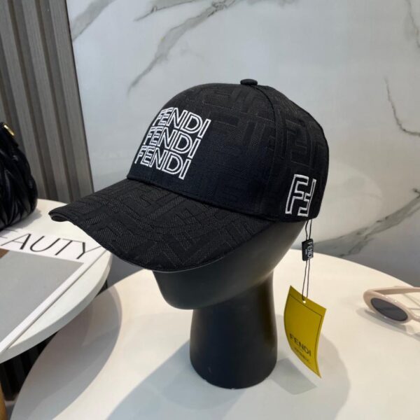 designer,replica,clothing,fake,1:1,lv,luxury,high quality FENDI presbyopia series baseball cap, classic FF second-hand item