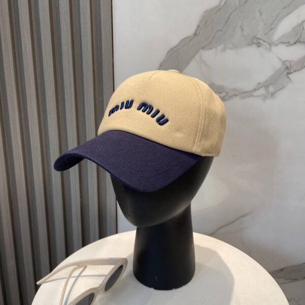 designer,replica,clothing,fake,1:1,lv,luxury,high quality Miu Miu new embroidered baseball cap