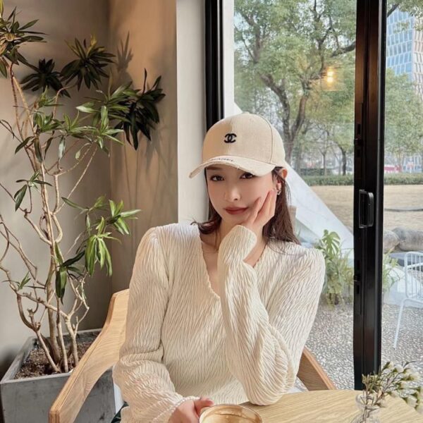 designer,replica,clothing,fake,1:1,lv,luxury,high quality PCHANEL new simple embroidered logo baseball cap