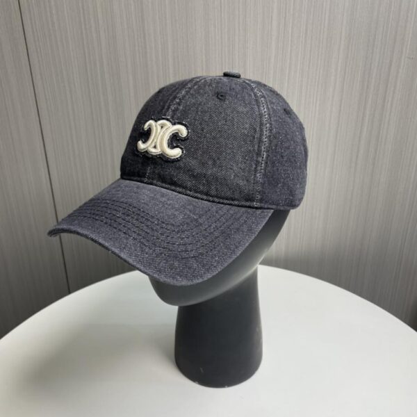designer,replica,clothing,fake,1:1,lv,luxury,high quality CELINE new denim baseball cap