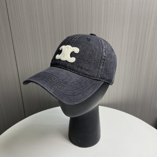 designer,replica,clothing,fake,1:1,lv,luxury,high quality CELINE new denim baseball cap